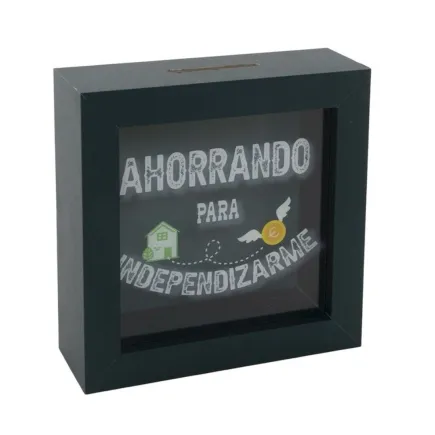 Hucha Ahorrando para Independizarme | Hucha Original Decorativa